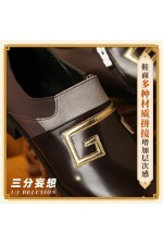 1/3 Delusion Genshin Impact Zhongli Cosplay Leather Shoes
